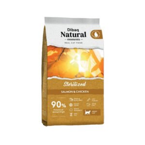 Dibaq – דיבק חתול מעוקר Sterilized עוף וסלמון (2 ק״ג)