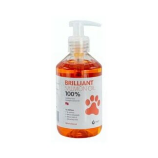 BRILLIANT- שמן סלמון לכלב ולחתול 100%טהור 300 מ"ל