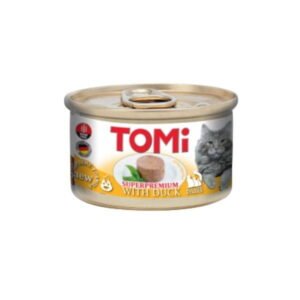 טומי מעדן פטה לחתול בטעם ברווז 85 גרם בקופסה