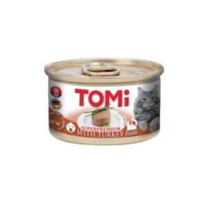 טומי מעדן פטה לחתול בטעם הודו 85 גרם בקופסה