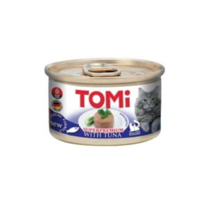טומי מעדן פטה לחתול בטעם טונה 85 גרם בקופסה