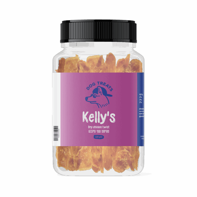 קליז חטיף סנדוויץ' טוויסט עוף מיובש 400 גרם בקופסה