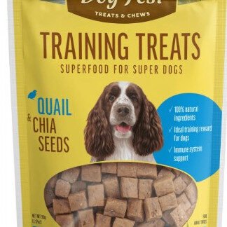 דוג פסט חטיף אילוף שליו וזרעי צ'יה 90 גרם בקופסה