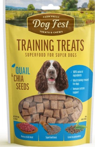 דוג פסט חטיף אילוף שליו וזרעי צ'יה 90 גרם בקופסה