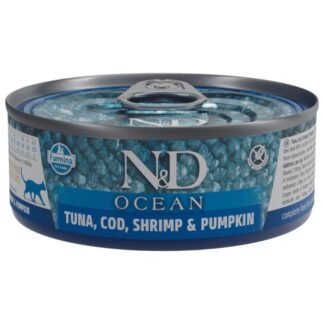 nd אושן מעדן טונה וקוד חתלתולים 70 גרם