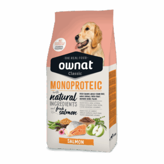 OWNAT קלאסיק סלמון מונו פרוטאין 12 קילוגרם