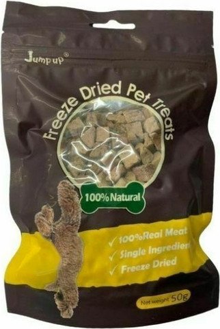 ג'אמפ אפ ברווז מיובש בהקפאה 50 גרם בקופסה