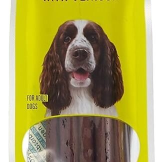 דוג פסט חטיף מקלוני בשר בטעם צבי 45 גרם בקופסה