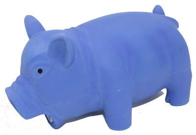 בובת לטקס בצורת חזיר בצבעים קטן 1 יחידה