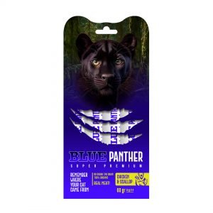 בלו פנתר שלוקים לחתול בטעם עוף וצדפות גור 60 גרם בקופסה
