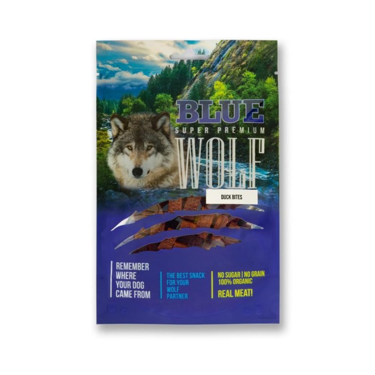 בלו וולף חטיף נגיסוני ברווז 80 גרם