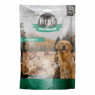 פט לייף חטיף קוביות עוף ודג