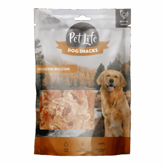 פט לייף חטיף טבעות עוף עם שומשום