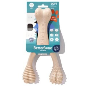 BETTER BONE צעצוע עיסה לכלבים בטעם בקר סופט מיני