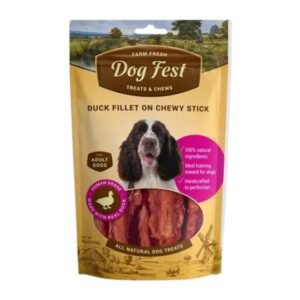 דוג פסט חטיף פילה ברווז על מקל לעיסה 90 גרם בקופסה