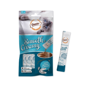 חטיף קרם נוזלי לחתול בטעם צדפות 60 גרם בקופסה