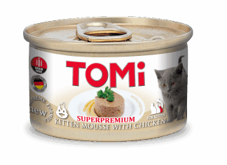 טומי מעדן פטה מוס לגורי חתולים בטעם עוף 85 גרם