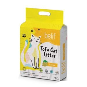 חול טופו בניחוח לימון 7 ליטר