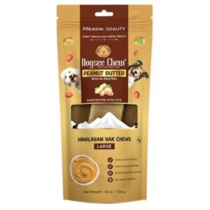 עצם יאק בטעם חמאת בוטנים – מידה L (130 גרם)