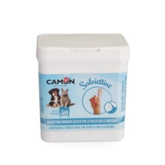 קאמון מגבוני אצבעון לניקוי אוזניים 50 יחידות