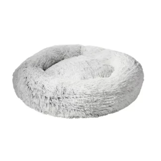 מיטה פלאפית עגולה L אפורה 120 סמ