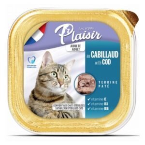 פלז'יר מעדן דג קוד לחתול 100 גרם בקופסה