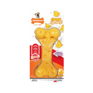 צעצוע לעיסה לכלב בטעם גבינה NYLABONE