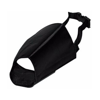 מחסום ניילון שחור מרושת עם סקוטש XL 1 יחידה