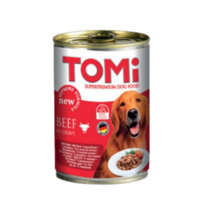 טומי שימורים לכלב – בקר 400 גרם בקופסה