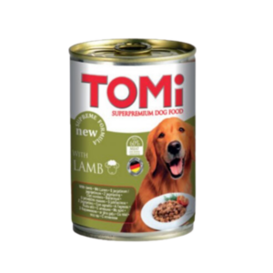 טומי שימורים לכלב בטעם כבש 400 גרם בקופסה