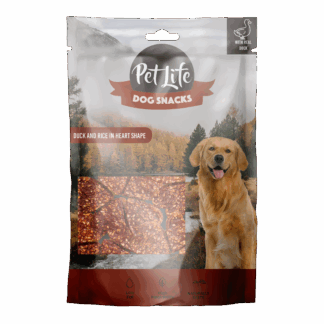 פט לייף חטיף לבבות ברווז ואורז