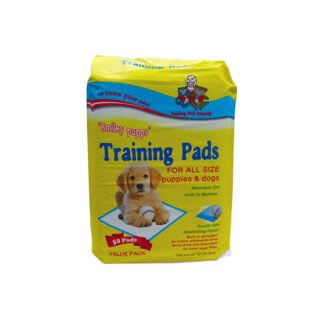 50 פדים לגורים אריזה צהובה 50 יחידה