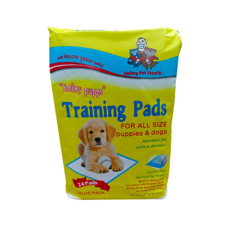 פדים לגורים 60*60 צהוב 24 יחידה