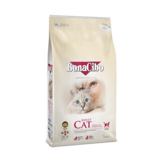 בונאסיבו חתול כבש ואורז 5 קילוגרם