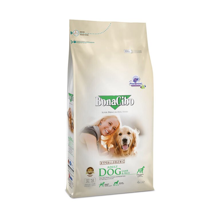 BonaCibo בונאסיבו בוגר גזע קטן – כבש ואורז (4 קילוגרם)