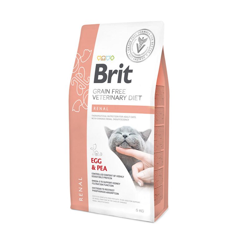 ‏Brit Veterinary Diets – Renal מזון רפואי לחתולים (5 ק״ג)