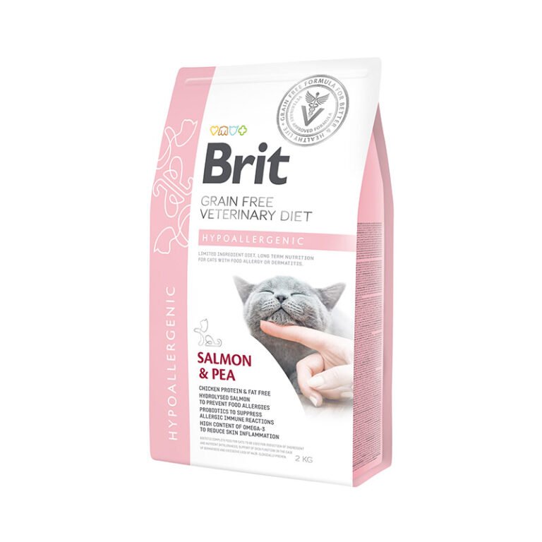‏Brit Veterinary Diets – Hypoallergenic מזון רפואי לחתולים (2 ק״ג)