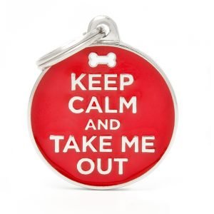 תג שם + חריטה צ'אמרס טייק מי אאוט