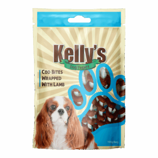 חטיף קליז דג קוד עטוף בכבש 100 גרם בקופסה