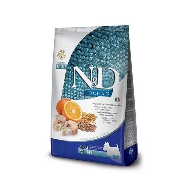 ND אושן קוד דגנים תפוז כלב מיני 2.5 ק"ג