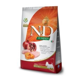 nd דלעת עוף ורימון כלב מיני 2.5 קילוגרם
