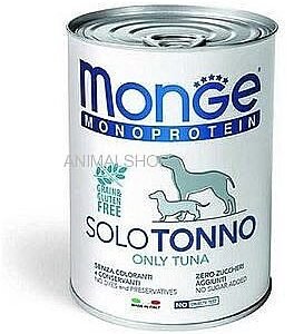מונג' שימור לכלב מונו פרוטאין טונה 400 גרם