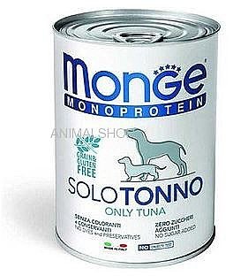 מונג' שימור לכלב מונו פרוטאין טונה 400 גרם