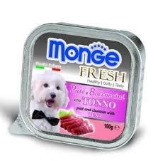 מונג' פרש לכלב פטה עם נתחי טונה 100 גרם
