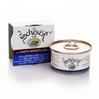 שזיר טונה ודג לבן לחתול 85 גרם