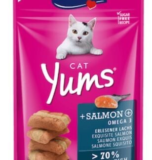 חטיף קאטי יאמס סלמון 40 גרם בקופסה