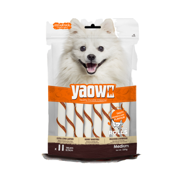 יאהו רול ארוך עוף וכבד 220 גרם בקופסה