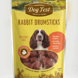 דוג פסט חטיף רגלי ארנב לכלב 90 גרם
