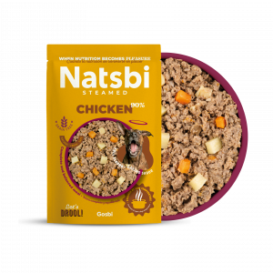 נטסבי מזון טבעי מאודה בטעם עוף 200 גרם בקופסה