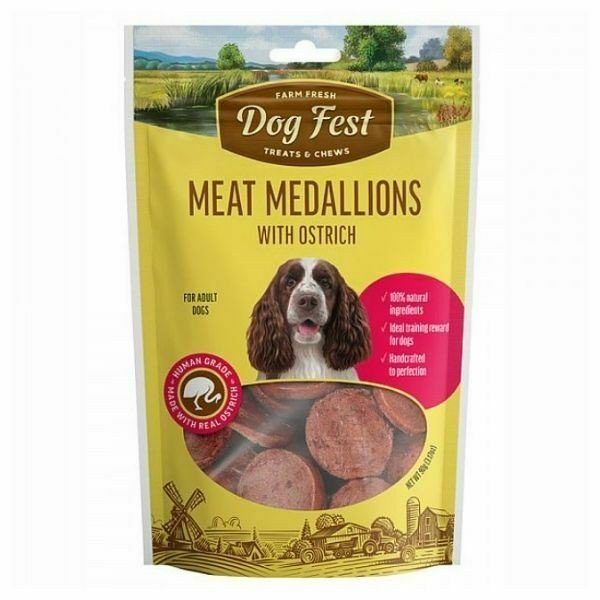 דוג פסט חטיף מטבעות בטעם יען 90 גרם בקופסה